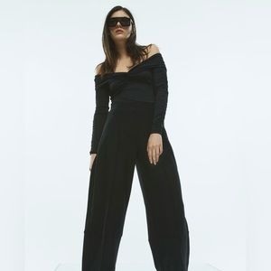 H&M Off The Shoulder Thong Bodysuit